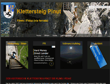 Tablet Screenshot of klettersteig-flims.ch